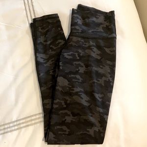 Fabletics High Waisted Army Print Leggings